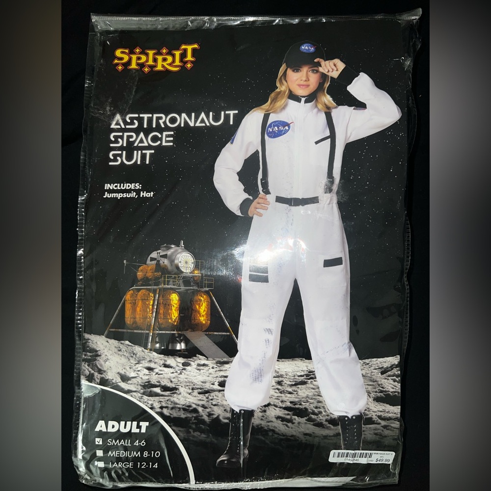 Spirit Adult NASA Astronaut Space Suit Jumpsuit